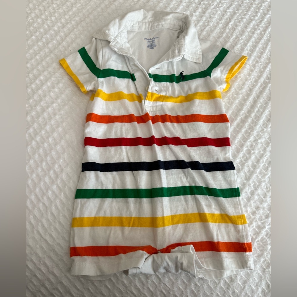 Ralph Lauren Kids Polo Romper